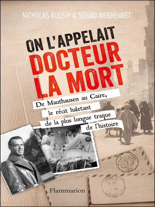 Title details for On l'appelait Docteur la Mort by Nicholas Kulish - Wait list